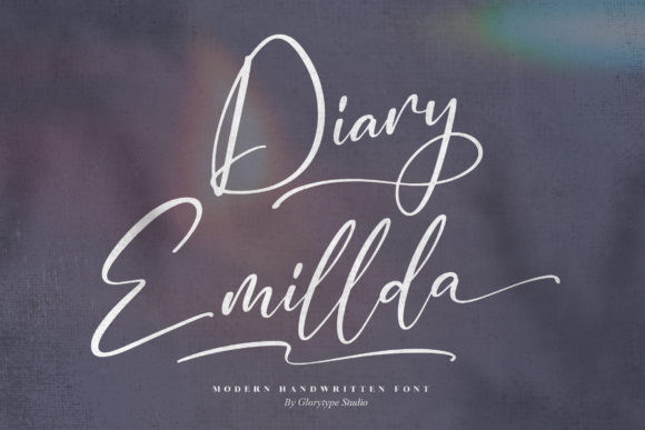 Diary-Emillda-Fonts-20926507-1-1-580x387