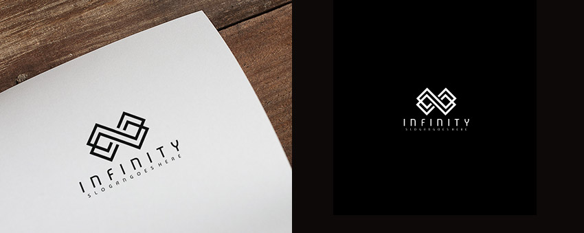 invinity-elegant-logo-design-template
