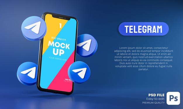 telegram-icons-around-smartphone-app-mockup-3d_1379-5099